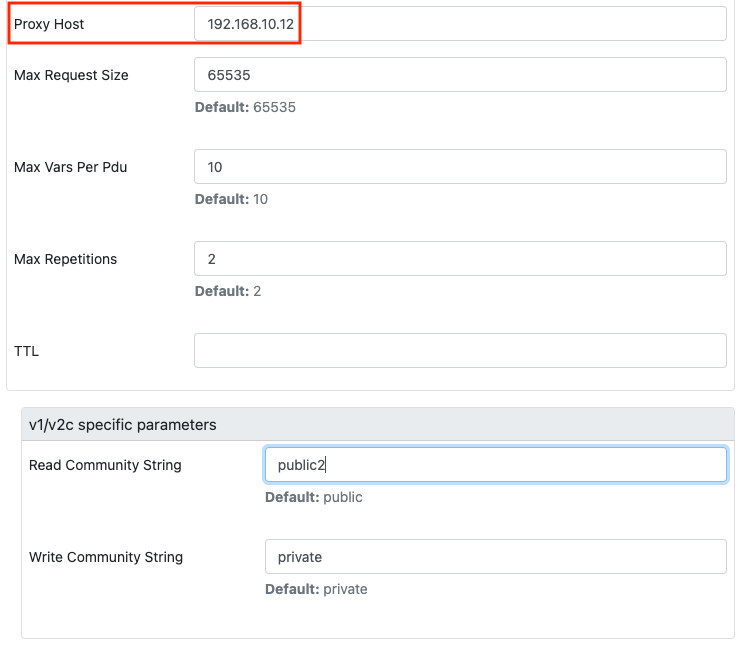 OpenNMS community using a proxy host
